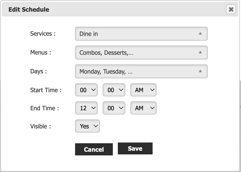 A screenshot of a schedule

Description automatically generated
